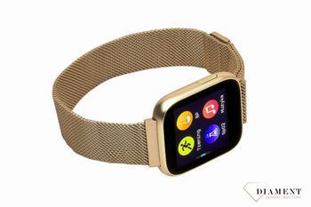 Smartwatch Garett Women Eva złoty stalowy  (2).jpg
